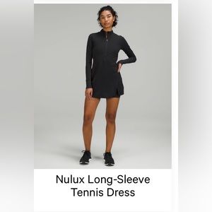 Women’s lululemon size 8 nulux long sleeve dress